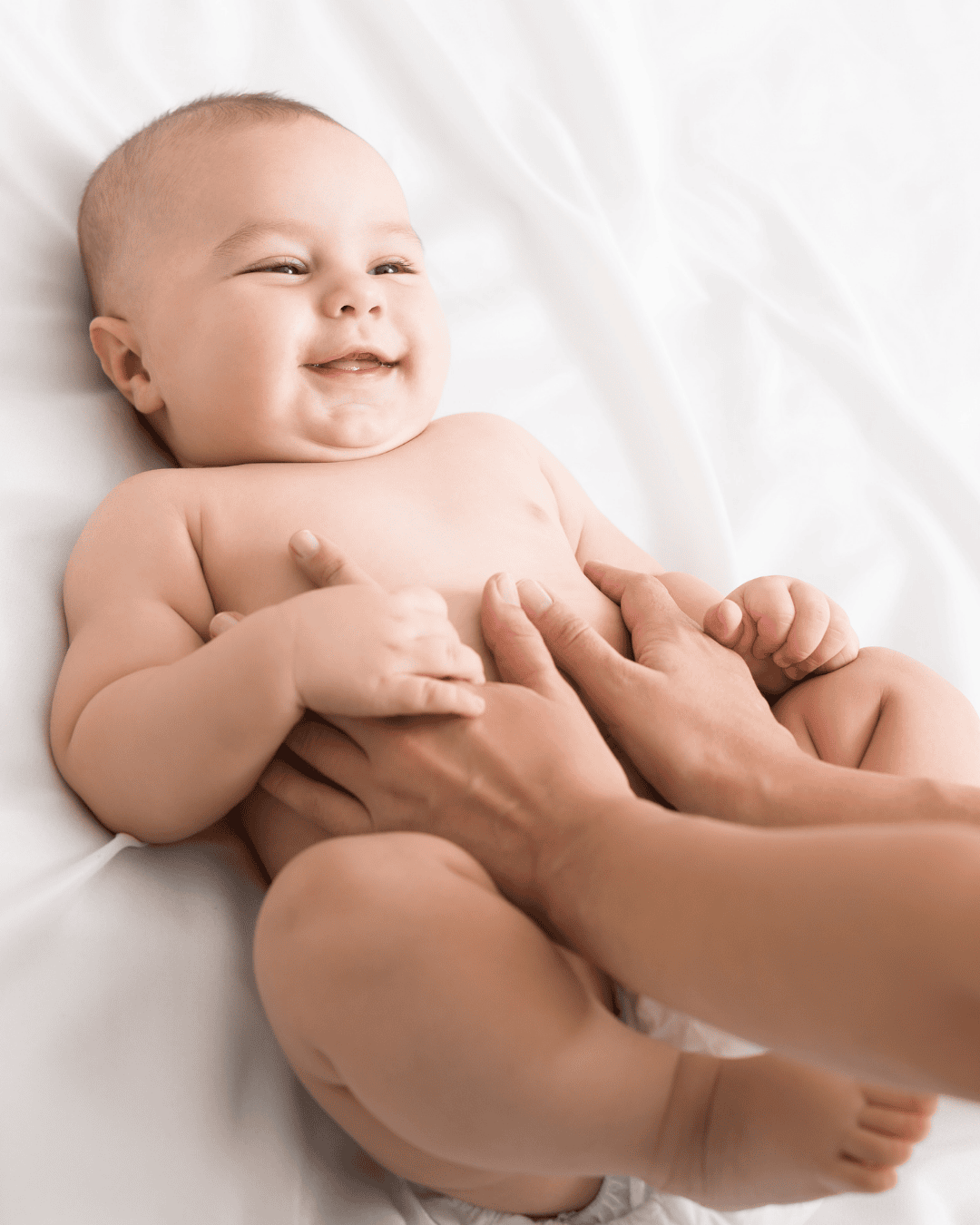 βρεφικό μασάζ αντιμετώπιση κολικών